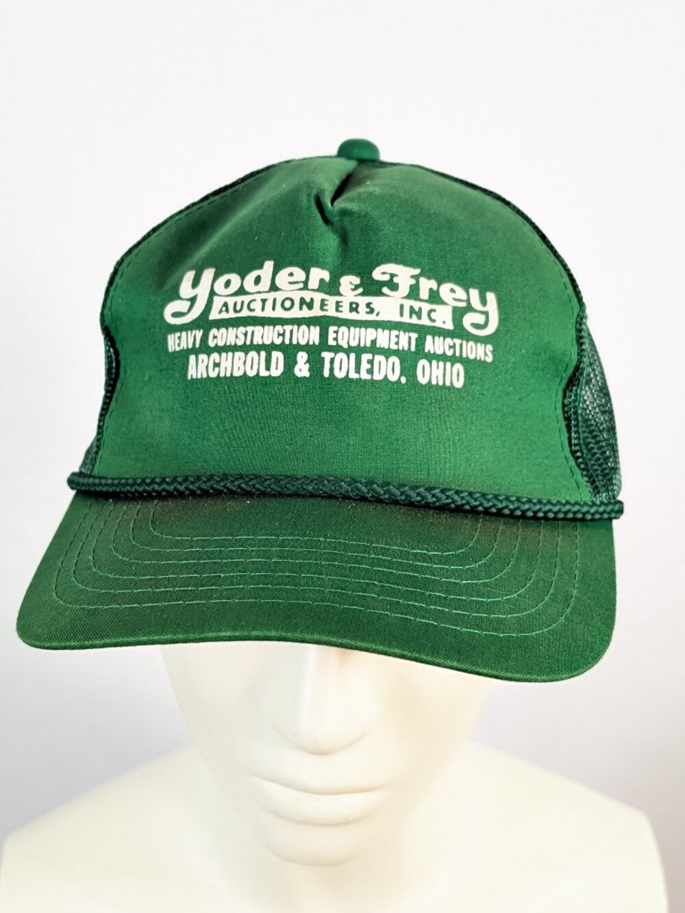 Yoder & Frey Auctioneers trucker hat unisex